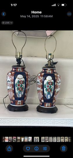 Vintage Asian lamps