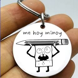 SpongeBob SquarePants Hot Funny Quote Keychain 