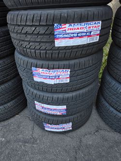 235 50 18 American Tires Con 50,000 millas de Garantía