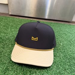 New Odysea Rope Bulls Icon Hydro Rope Hat Yellow Jacket Melin Classic Size Mens