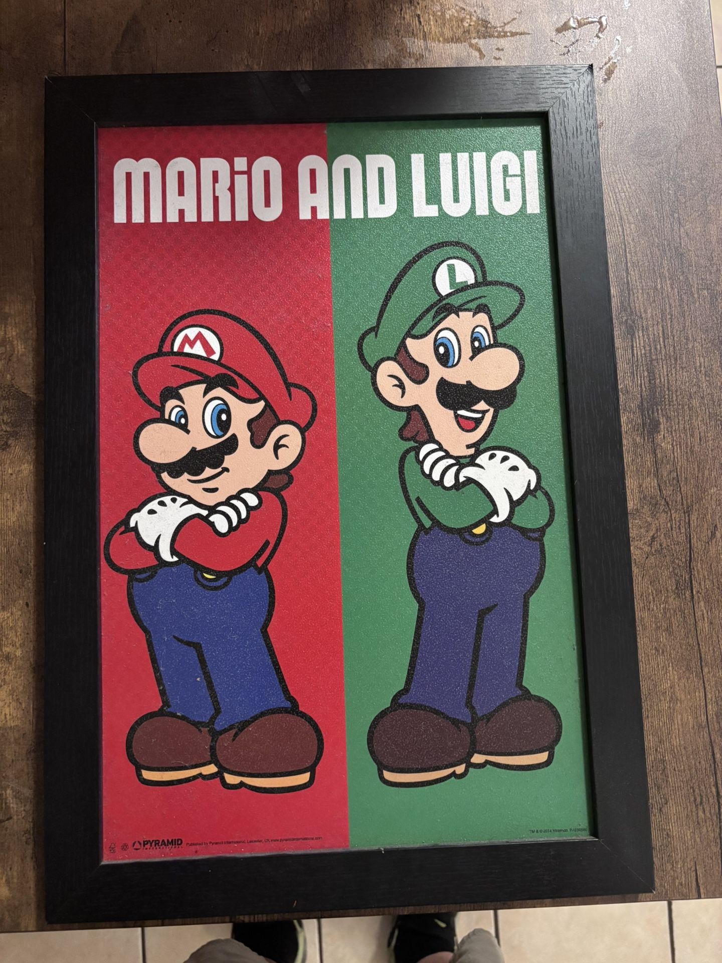Zelda And Mario Frame