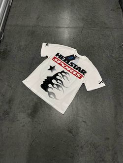 Hellstar Sports Graphic T-Shirt White