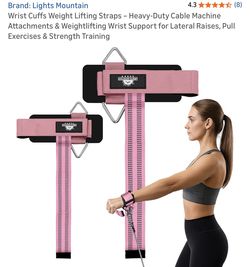 Wrist Cuffs Weight Lifting Straps