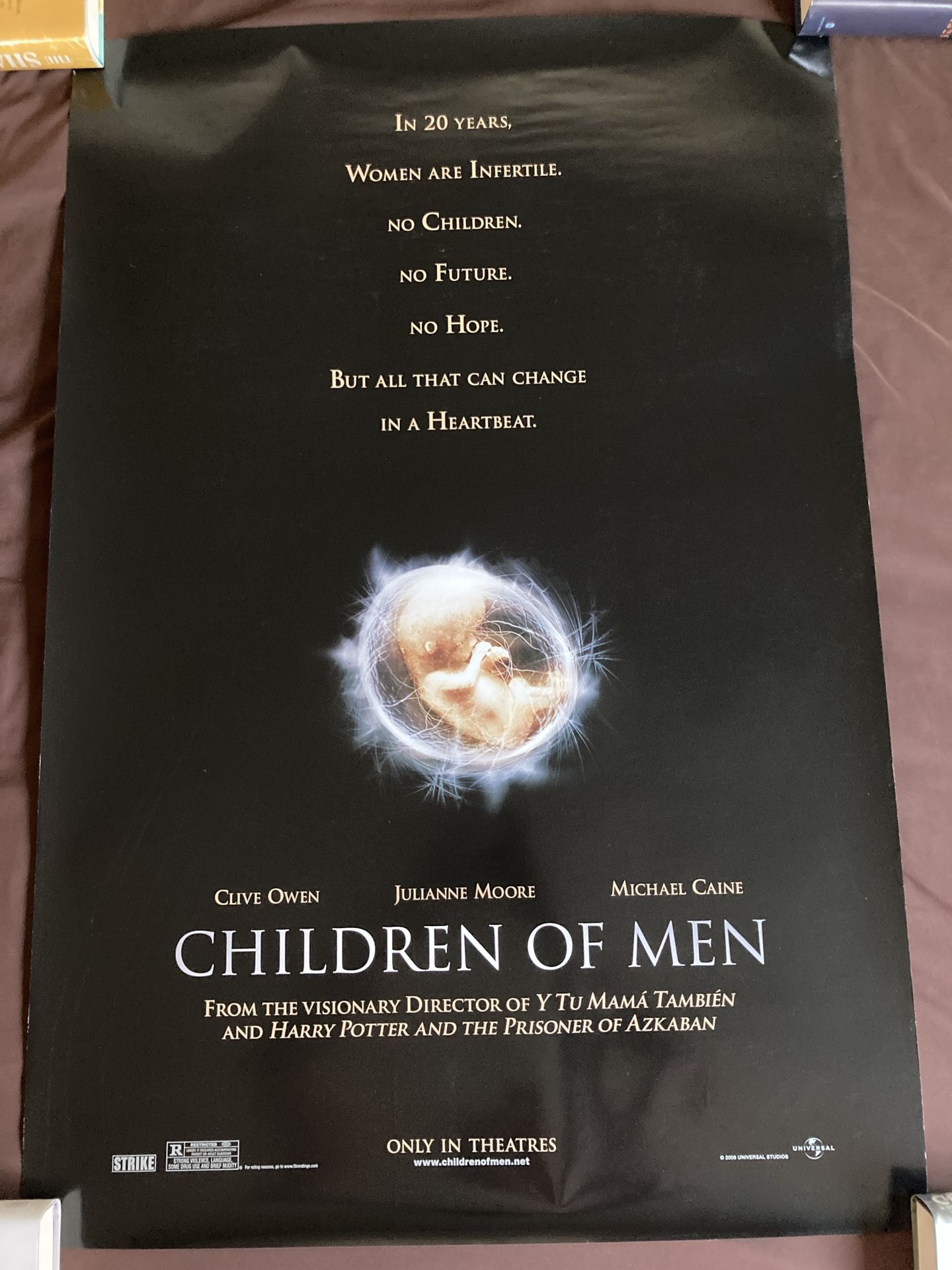 Children of Men (2006, dir. Alfonso Cuaron) Movie Poster