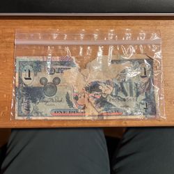Disney Dollar 1989 Very Used Mickey