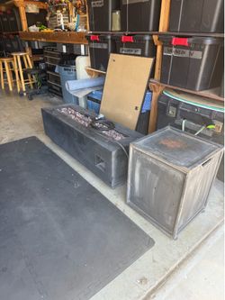 Outdoor fireplace