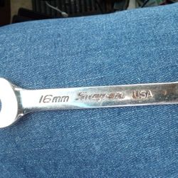 Snap On Flank Drive 16 Mm Wrench Plus Special See Special!!! 