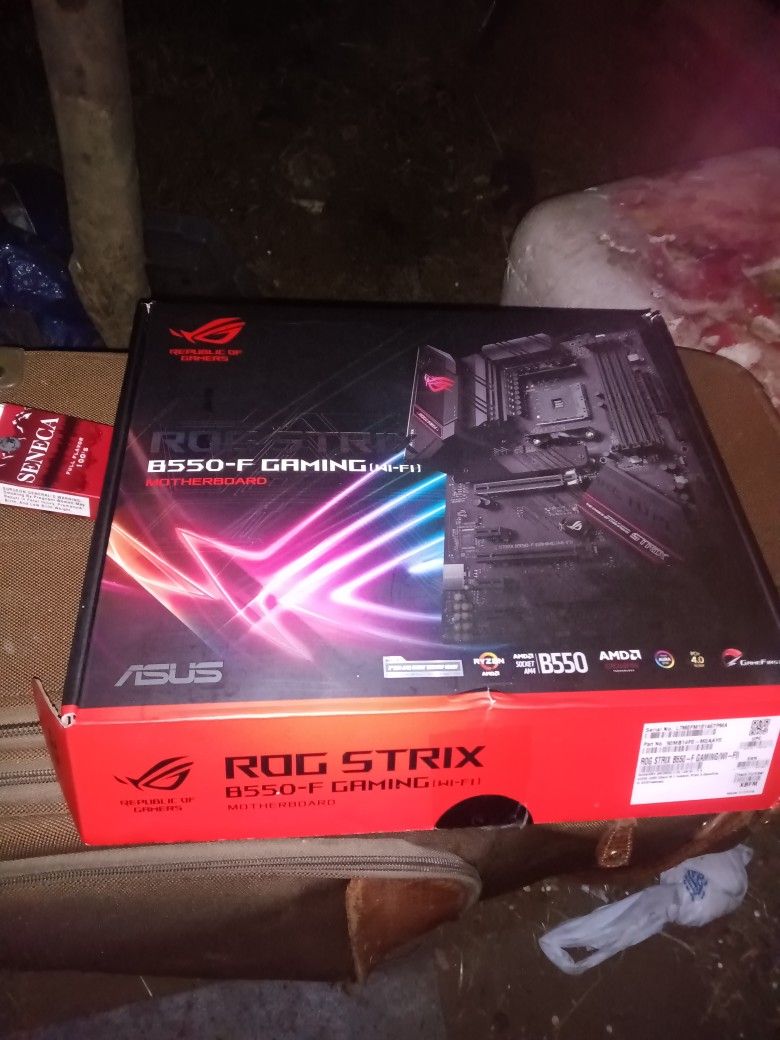 ASUS ROG STRIX B550-F GAMING WiFi Motherboard – Brand New in Box