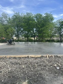 concrete base