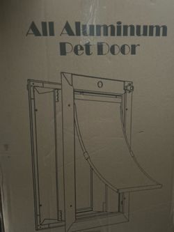 Aluminum Pet door
