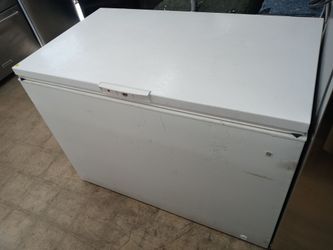 GE white chest freezer - Free delivery