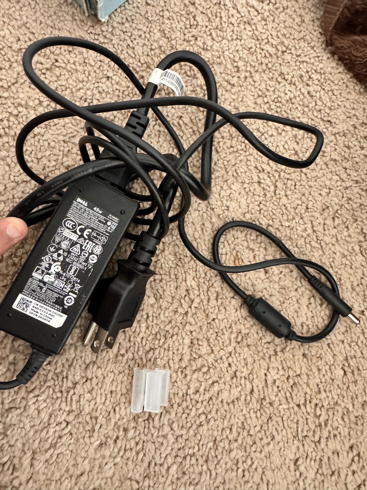 Dell 45w charger for laptop- new