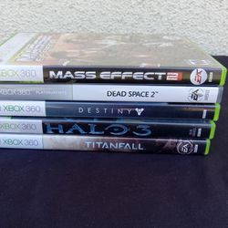 Lot Of Sci-Fi Xbox 360 Games