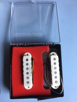 Squier Jaguar pickup set.