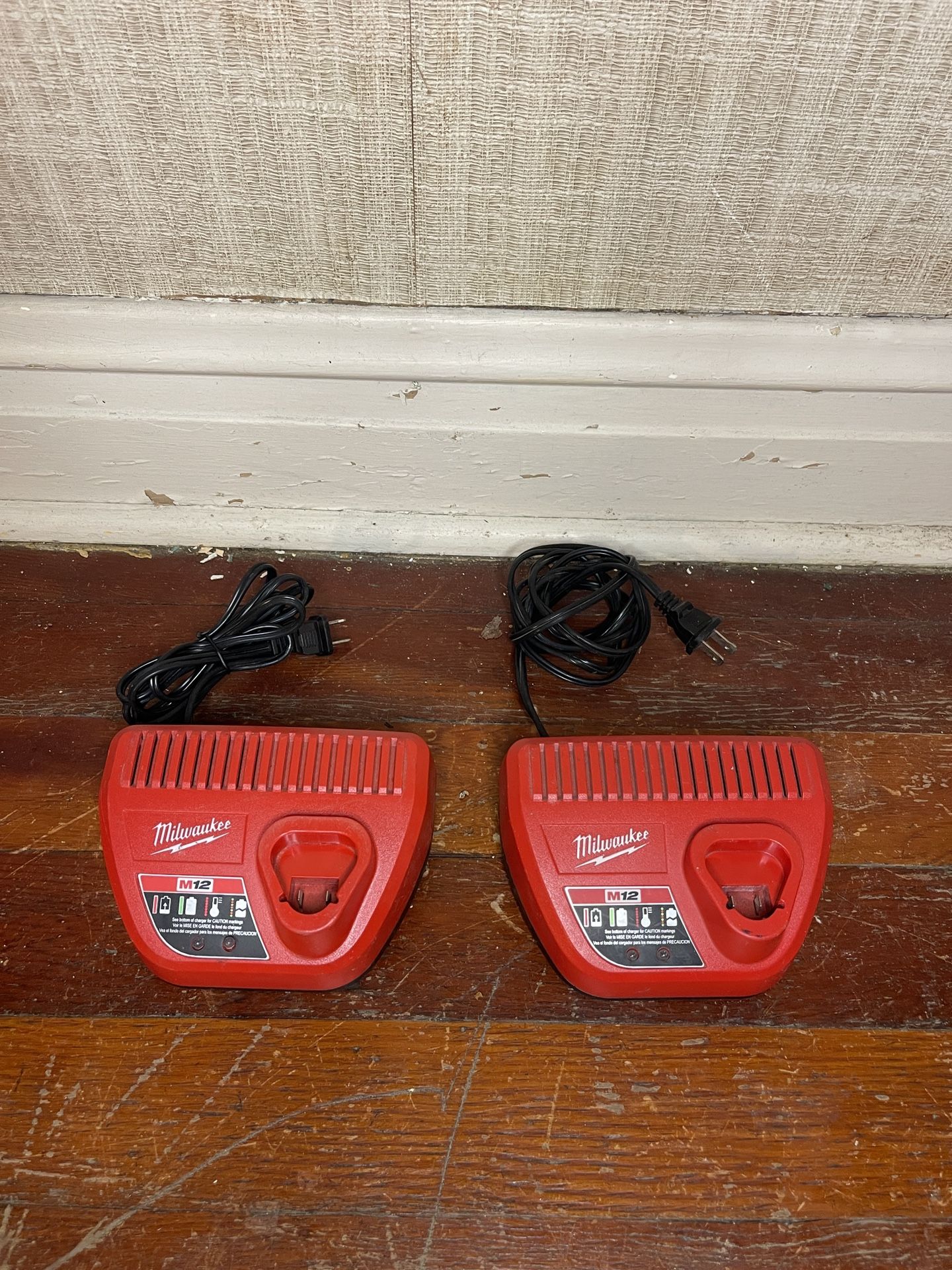 Milwaukee 12 Volt Battery Charger ($5 Both)