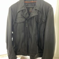 NEW MENS 2XL BIKER JACKET