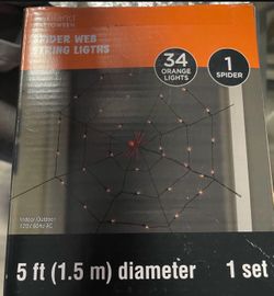 Spider Web String Lights