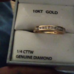 10k Wedding Ring 