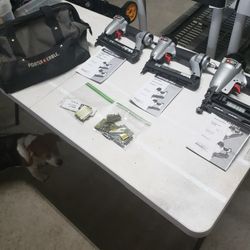 Port Cable Pneumatic Finish Nailer Brad Nailer And Stapler