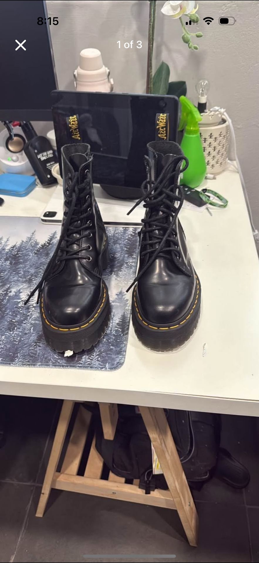 Black Platform Doc Marten’s
