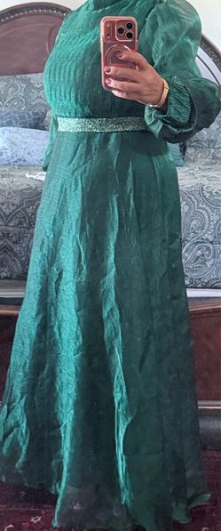 Green dress