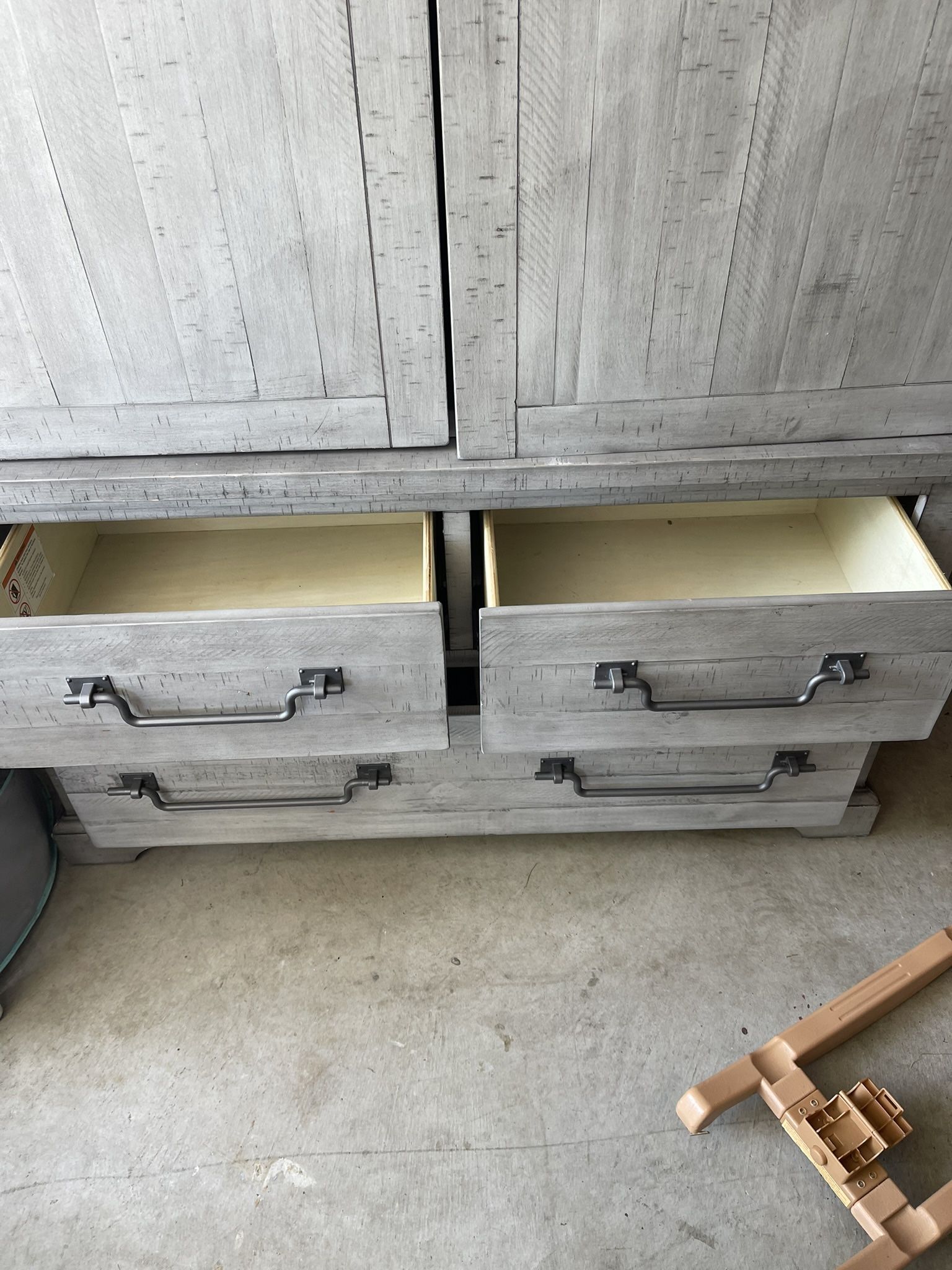 2 Piece r 3-Drawer Bedroom Armoire Closet