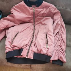 Forever 21 Rose Gold LARGE JACKET 