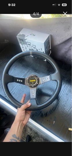 Momo steering wheel