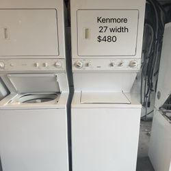 Kenmore Stackable Washer Dryer 