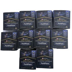 Purina Pro Plan FortiFlora Dog Supplement - 30011 (30 Count) EXP DATE 04-2025 -LOT OF 10-