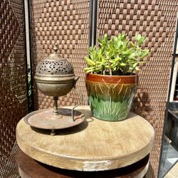 antique Ottoman Turkish ceremonial incense burner.