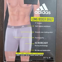 adidas Men's Microfiber Boxer Briefs Underwear (Multipack) Athletic Stretch-Fit 