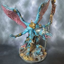 Chaos Daemons for Warhammer 40K or AoS. 