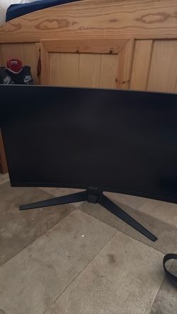 (Used) ASUS 1440p 165hz 27 inch curved monitor