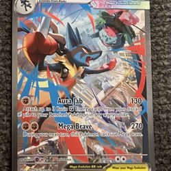 Mega Lucario Ex Pokemon Single