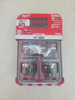 Milwaukee Shockwave 15-Piece 1/2" Drive Impact Socket Set