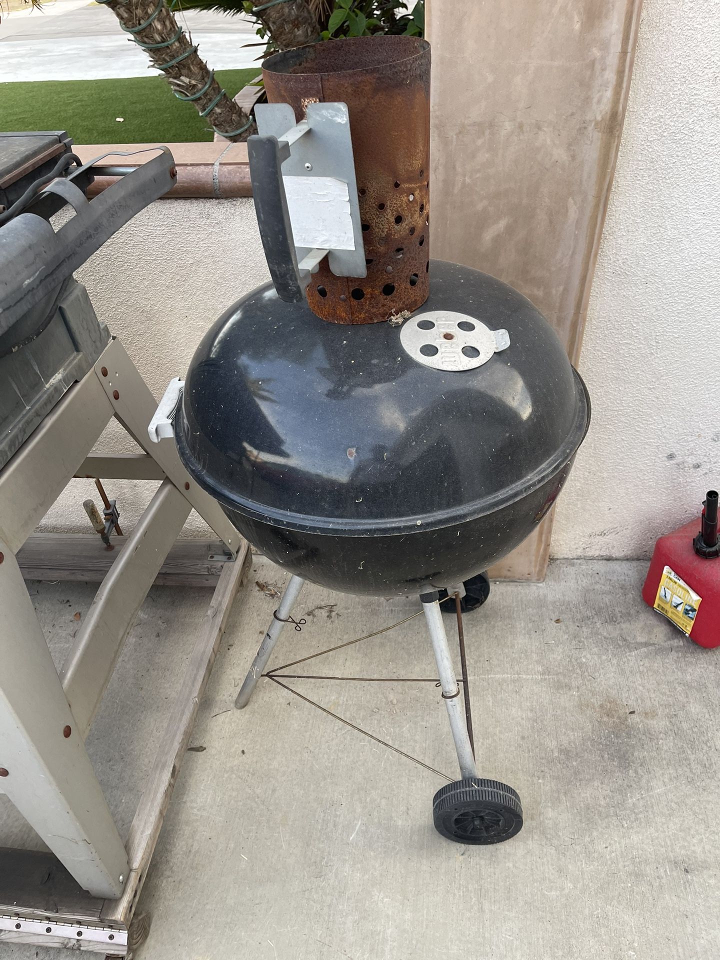 Weber Kettle Grill And Chimney