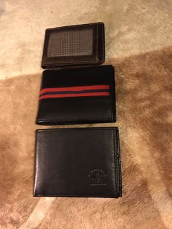 3 Wallets Bundle *2 Us Polo, 1 Fossil*