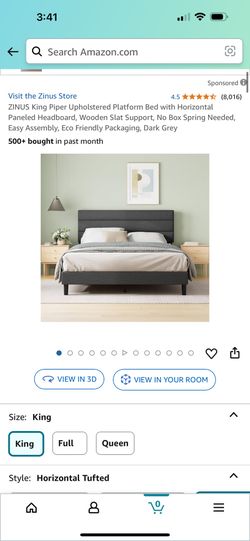 King Size Mattress & Bed Frame