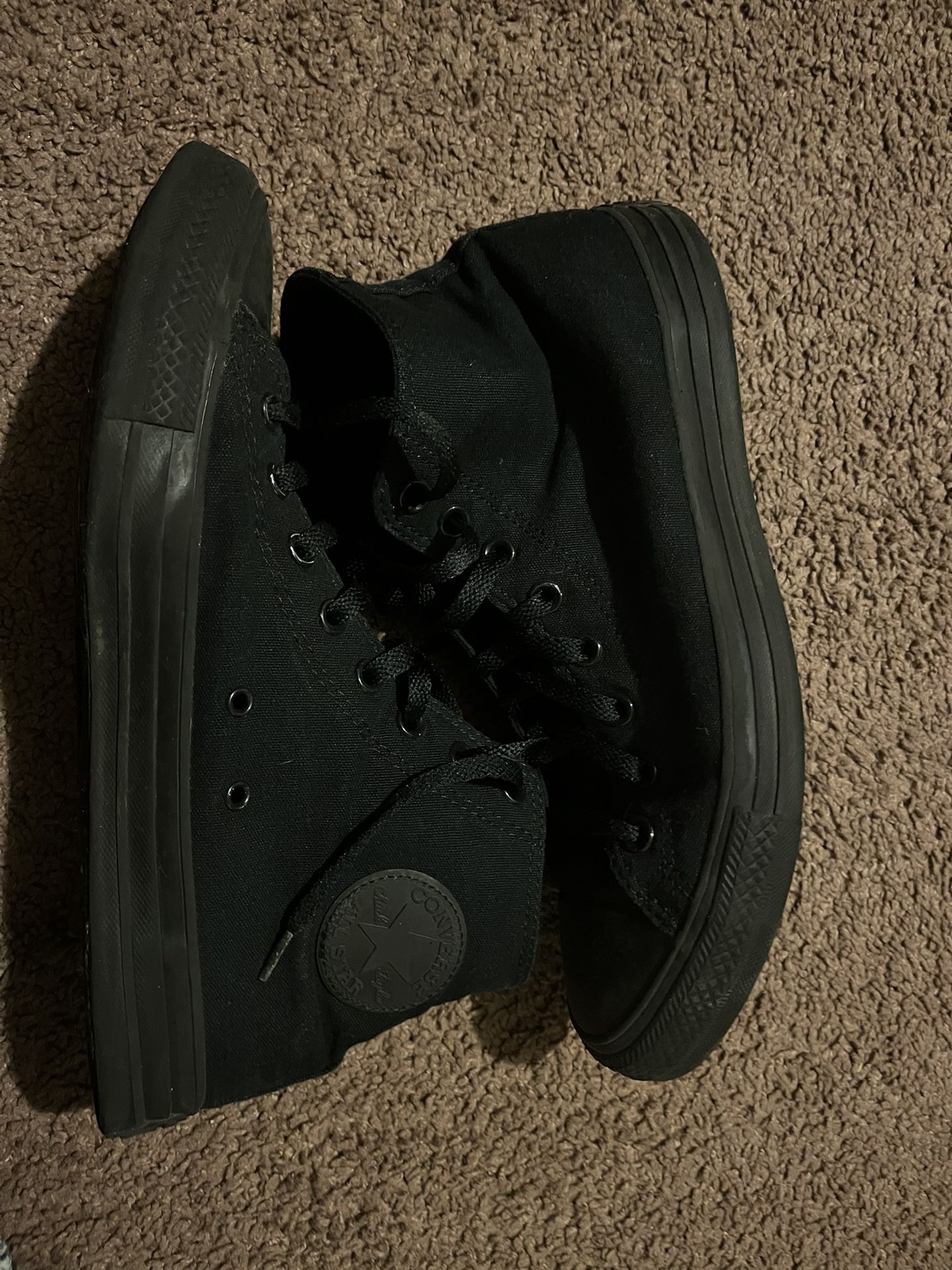 Black Converse (all Black)