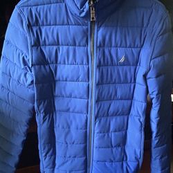 Nautica Men’s Double Sided Puffer Jacket