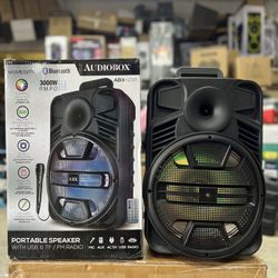 3000W 12’’ Bluetooth Speaker With Microphone and Remote Control 