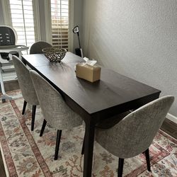 Dining Table Set(6X ppl) Madison Park Chairs