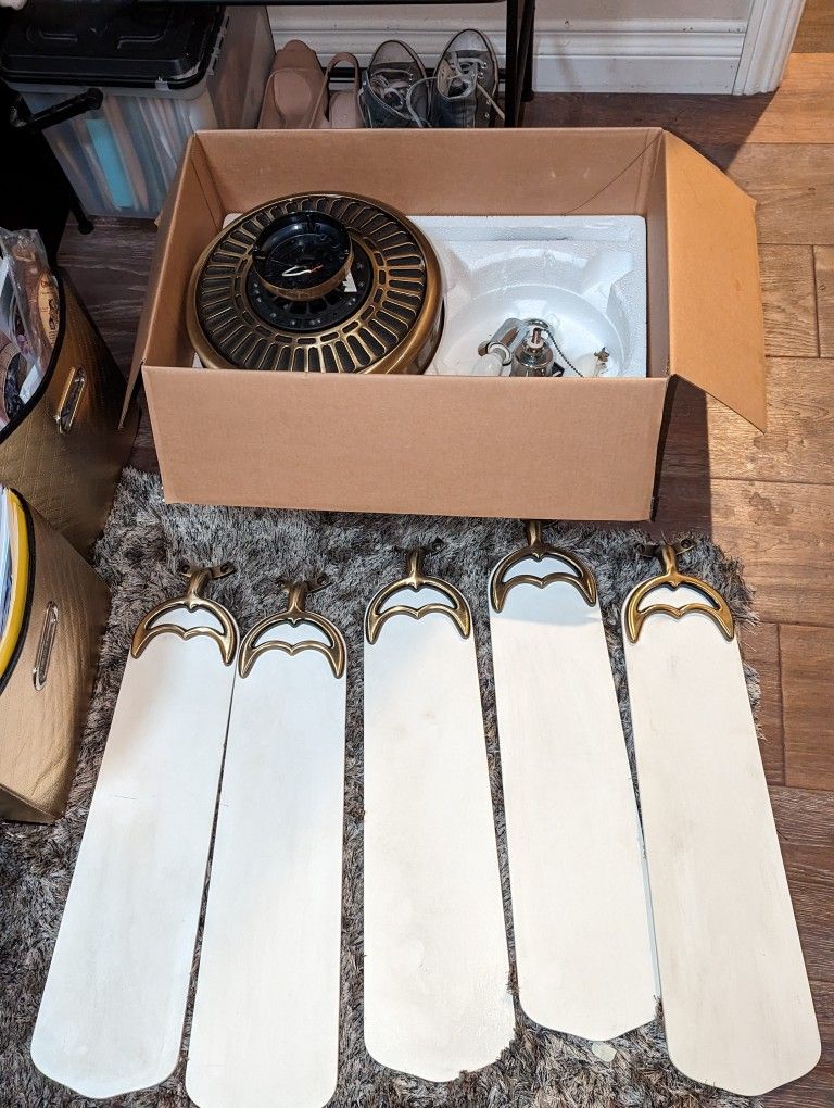 Casa Blanca Ceiling Fan Comes With Everything Needed To Install