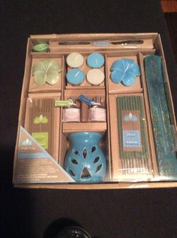 Gift set Incense candles oils