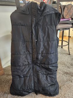 3x Shein Curve Vest With Hood