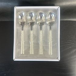 4 Pcs Dessert Spoon