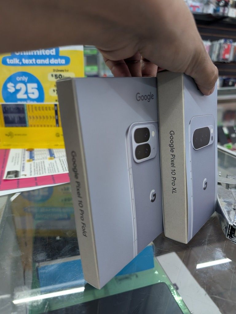 Google Pixel 10 Pro Fold 10 Pro XL Unlock Pay Low Down No Crdt Needed