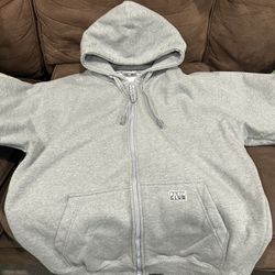 Grey pro club sweater