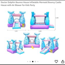 Mermaid Bounce - blower Sold Seperately